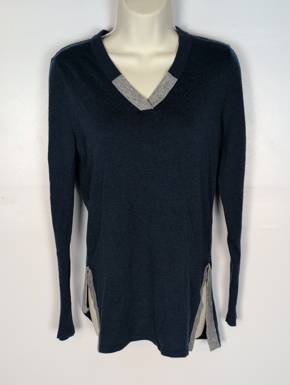 Smarwool Tunic Length Merino Wool Blend Sweater